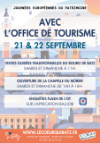 AVEC L'OFFICE DE TOURISME - JEP 2025