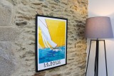 Boutique en ligne - Affiche Edition Clouet - Voilier La Baule - Office de tourisme La Baule Presqu'île de Guérande