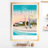 Boutique en ligne - Affiche La Loutre - Voilier La Baule  - Office de Tourisme La Baule Presqu'île de Guérande