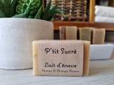 Boutique en ligne -  savon au lait d'ânesse - Sésame & orange douce - La p'tite ferme de Mélie à Batz-sur-mer - Office de tourisme La Baule-Presqu'île