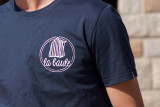 Boutique en ligne - t-shirt Homme cabine La Baule logo - Office de tourisme La Baule Presqu'île de Guérande