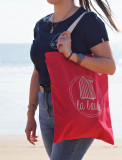 Boutique en ligne - Tote bag cabine rouge - Office de tourisme la Baule Presqu'île de Guérande