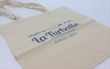 Boutique en ligne- Tote bag Sardine La Turballe 1865 turquoise- Office de tourisme La Baule Presqu'île de Guérande