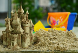 Concours de sculptures sur sable en famille Le Pouliguen