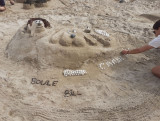 Concours de sculptures sur sable en famille Le Pouliguen