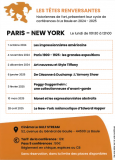 Cycle de conférences - PARIS - NEW YORK - La Baule