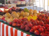 Traditional market in Batz-sur-Mer