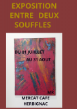 Exposition Entre deux souffles - Mercat Café - Herbignac