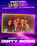Festival La Nocturne - Saint Lyphard - Dirty Rosie - Concert - Fête - Animation - Musique 