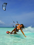 kite surf  à Pont-Mahé