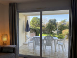 La Baule Location de vacances - Appartement 5 personnes -  salon vue terrasse