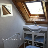 Lavabo 2ème chambre - Location de vacances M. Dugast  - Piriac sur Mer