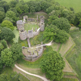 Le château vu d'en haut - Château de Ranrouët - Herbignac