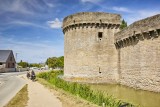 Les remparts de Guérande à vélo