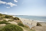 Beach of 'Lomer' in Pénestin