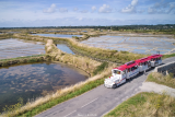 petit train dans les marais salants