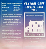 Programmation Janvier à Juin 2025 - Central Café - Mesquer-Quimiac