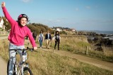 Vélo sur la côte sauvage