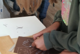 visite guidée scolaire Guérande gravure