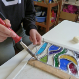 visite guidée scolaire Guérande vitrail