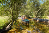Visite scolaire chaland marais de brière