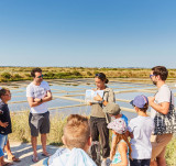 Visite scolaire des Marais salants