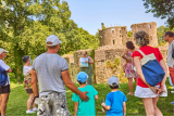 Visite scolaire du chateau de Ranrouët 