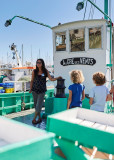 Visite scolaire du sardinier au gré des vents