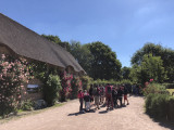 Visite scolaire du village de Kerhinet
