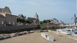 Vue sur le port et l'église de Piriac-sur-Mer