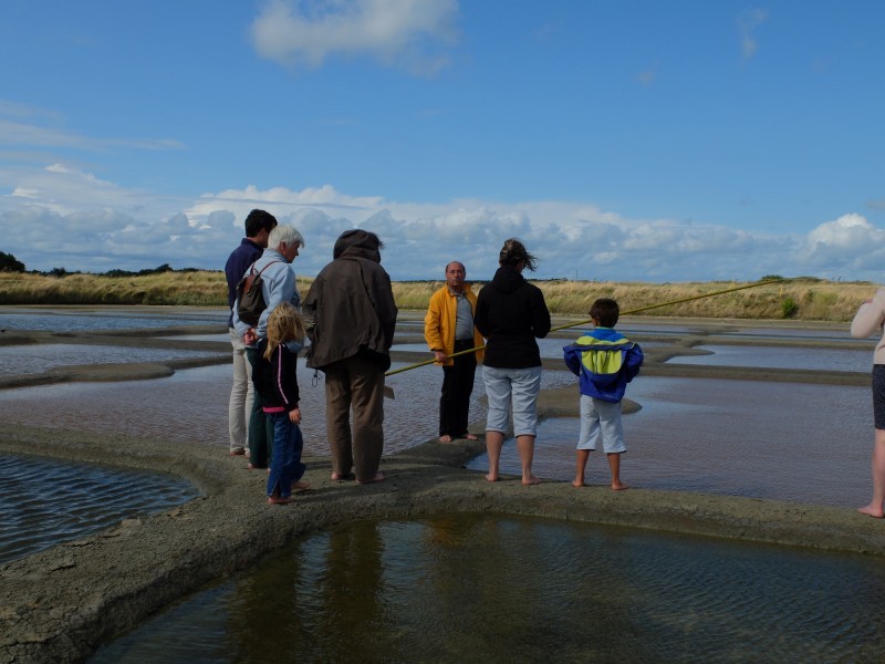 Visite de saline avec Nicolas Arnould - Salorge du Rostu