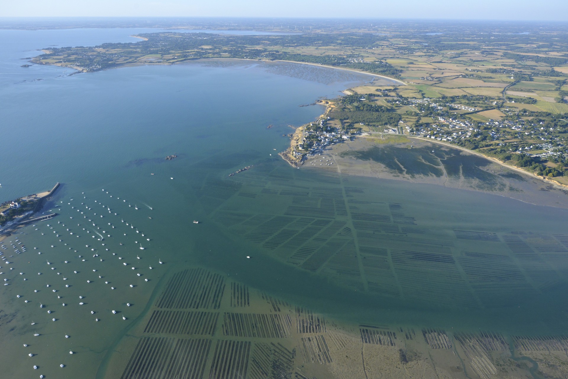 Baie de Pont-Mahé à Assérac