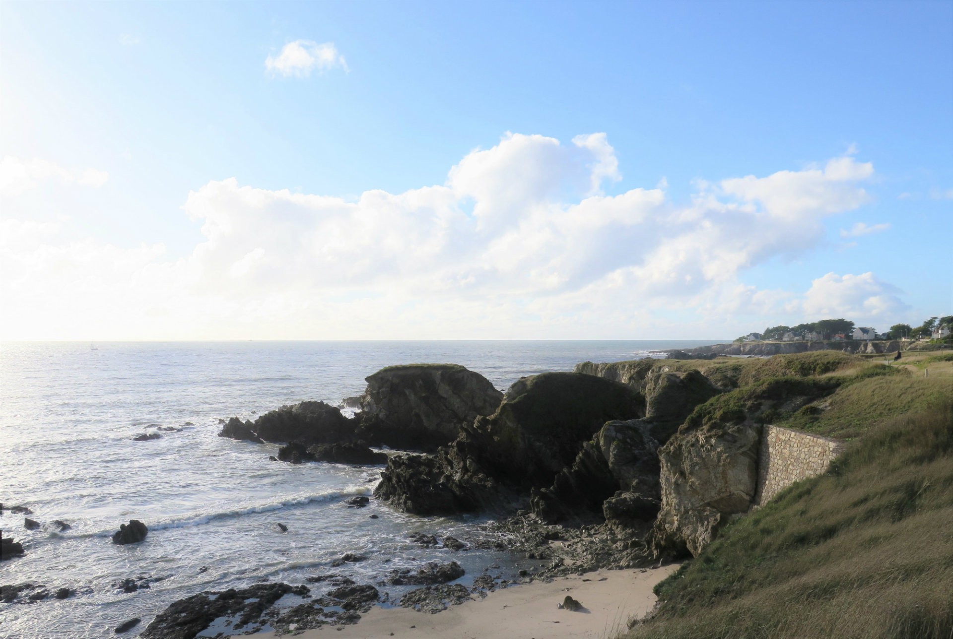 La côte sauvage au Pouliguen