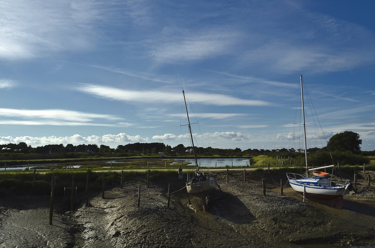 Le port de Kercabellec - Mesquer