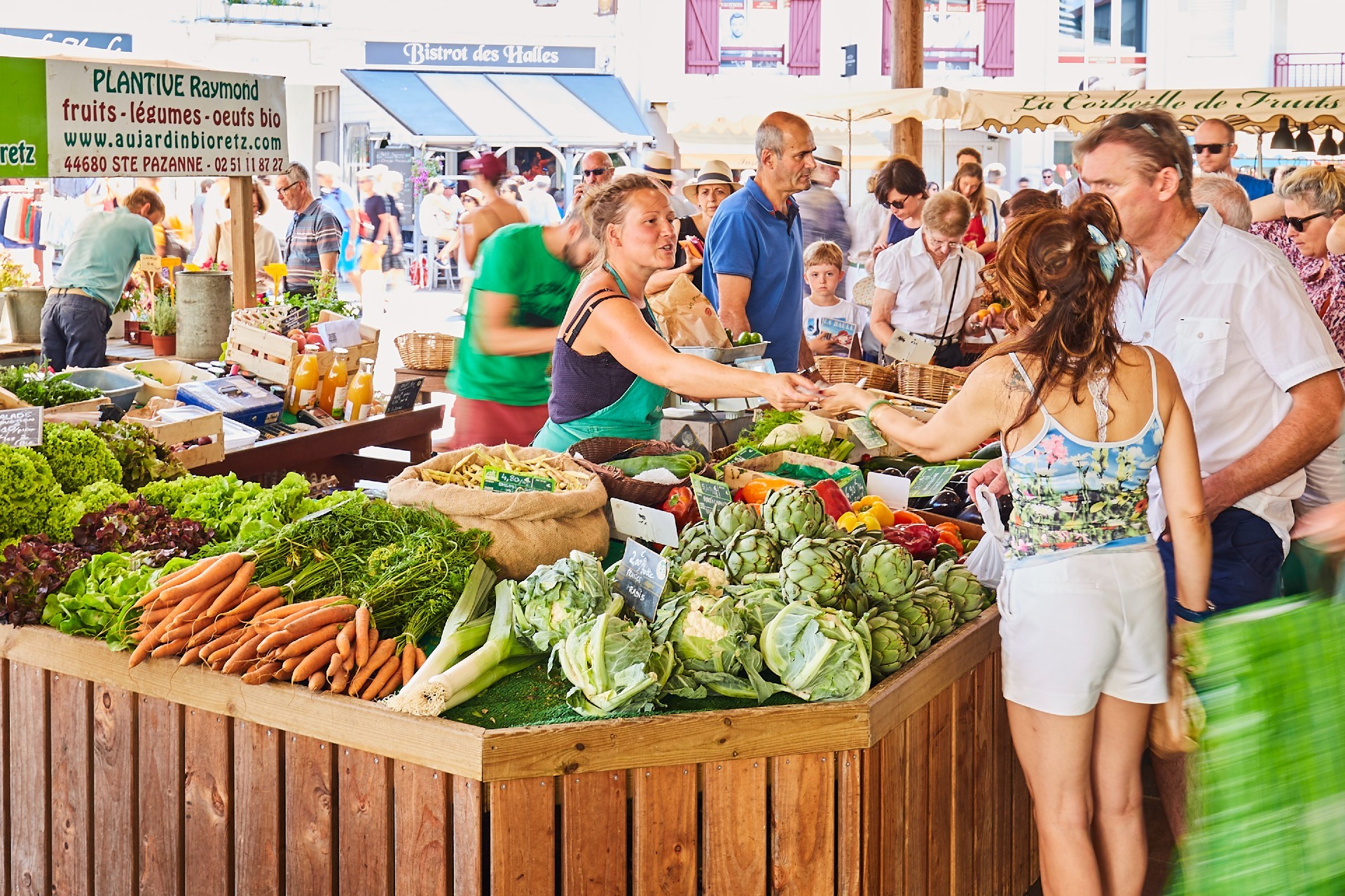 Les halles du marché de La Baule