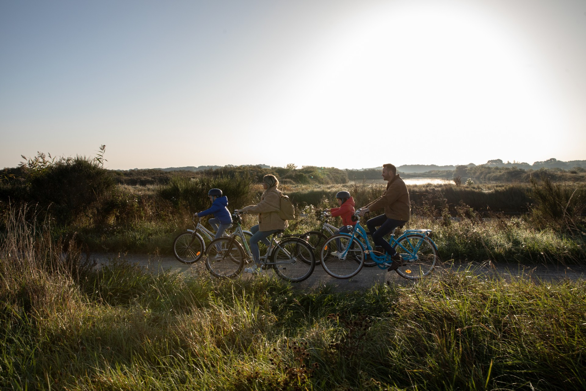 Les marais salants du Mès à vélo