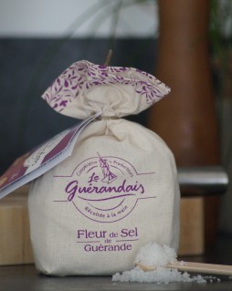 Fleur de sel de Guérande en sachet de 250g