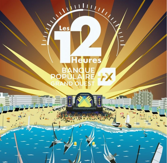 1ʳᵉ édition des 12 Heures Banque Populaire Grand Ouest - La Baule