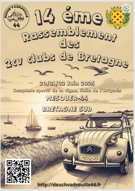 14ème rassemblement des 2CV clubs de bretagne-2025