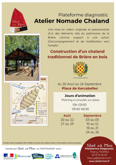 Atelier Nomade Chaland - Skol Ar Mor -Mesquer