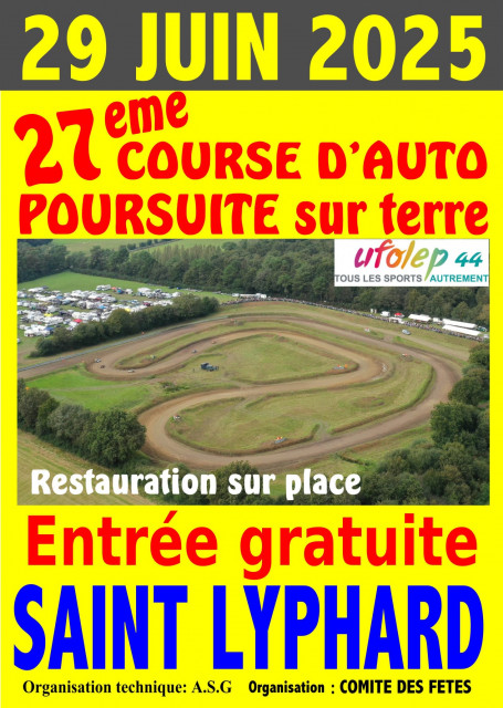 27ème course d'auto poursuite sur terre - Saint-Lyphard