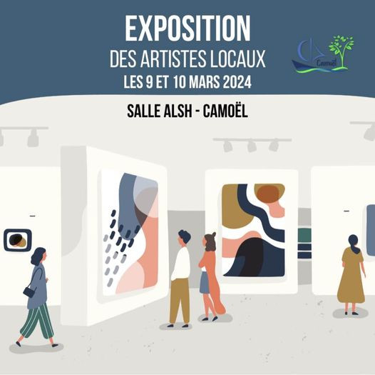 Exposition des artistes locaux - Camoël