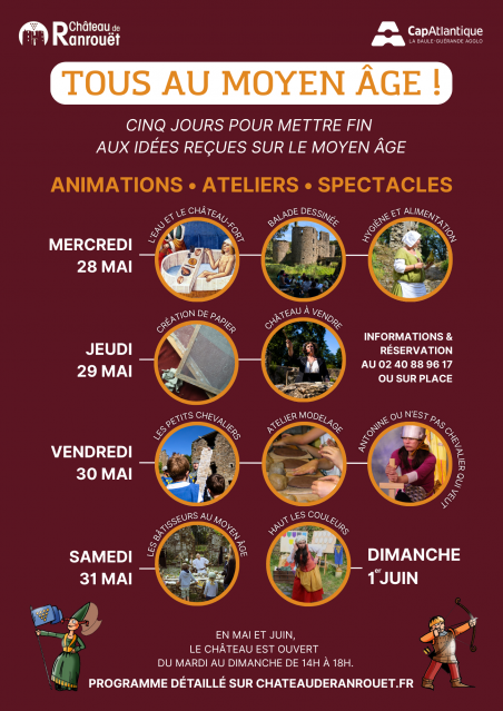 Affiche Tous au Moyen Âge
