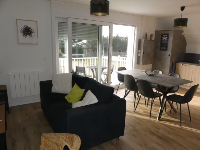 Appartement 4 personnes - M. Praet - La Turballe - Salon