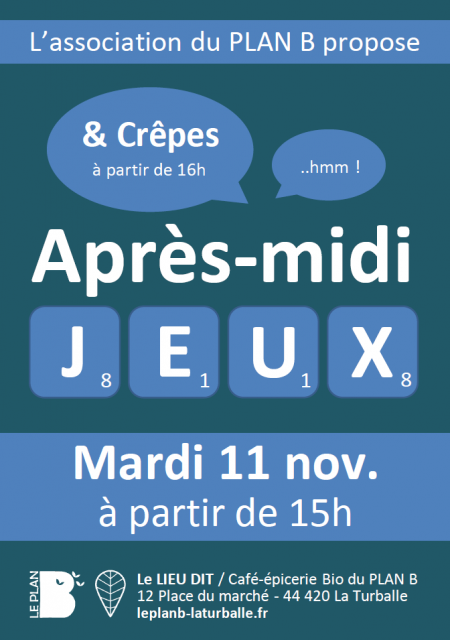 Après-midi jeux et crêpes - La Turballe