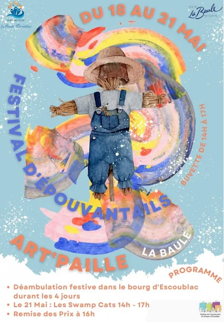  ART'PAILLE Epouvantails en fête à Escoublac - La Baule