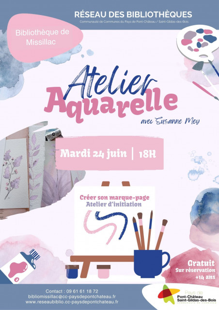 Atelier aquarelle 