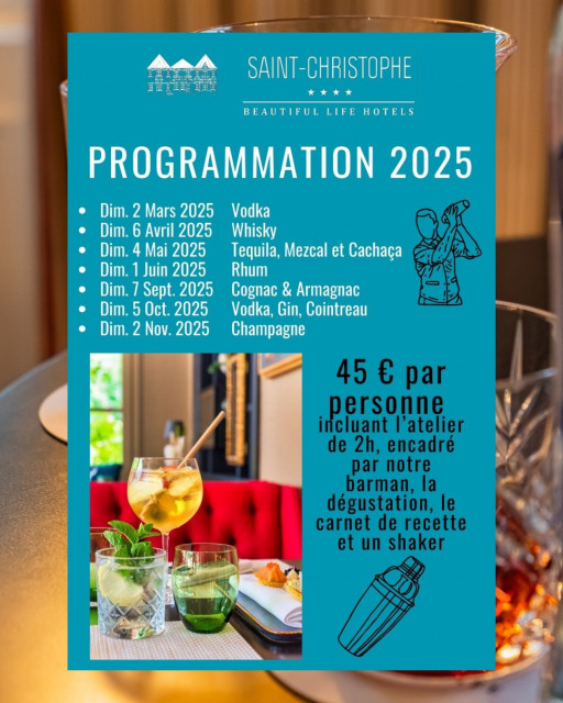 Atelier cocktail - Saint-Christope - La Baule