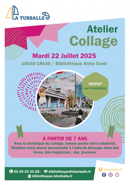 atelier collage - la turballe