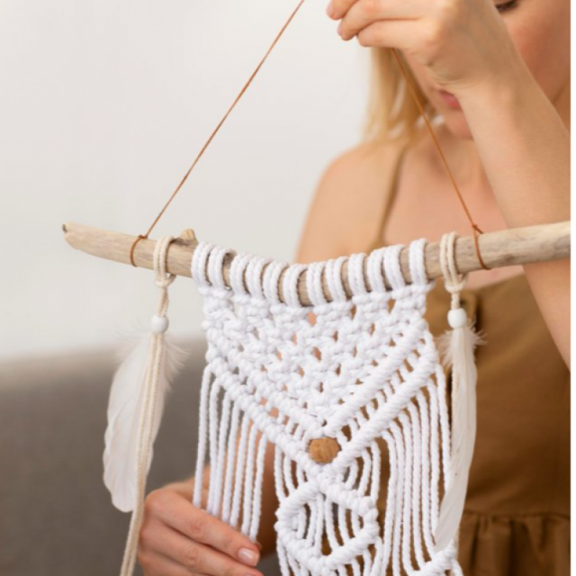 Atelier créatif adulte - Découverte du macramé
